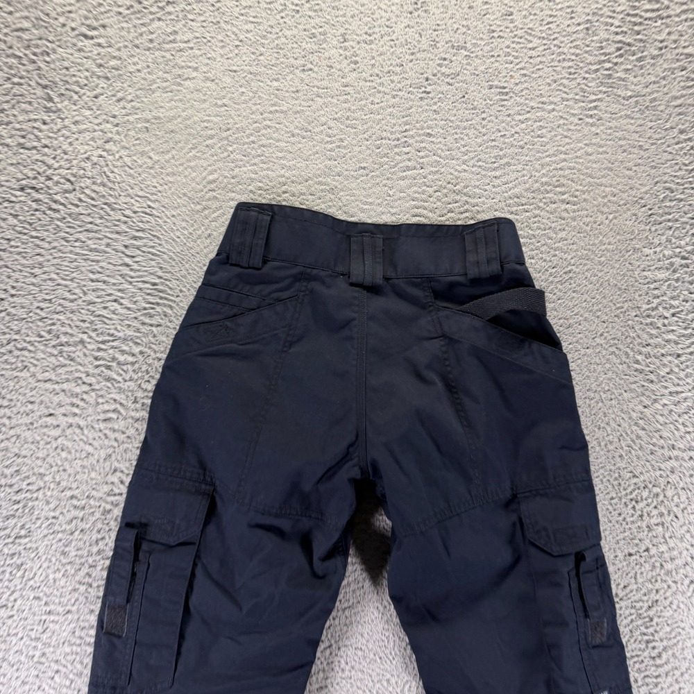5.11 Tactical EMS Pant Womens 6 Blue Polyester Twill Cargo Straight Leg Workwear - Picture 6 of 11